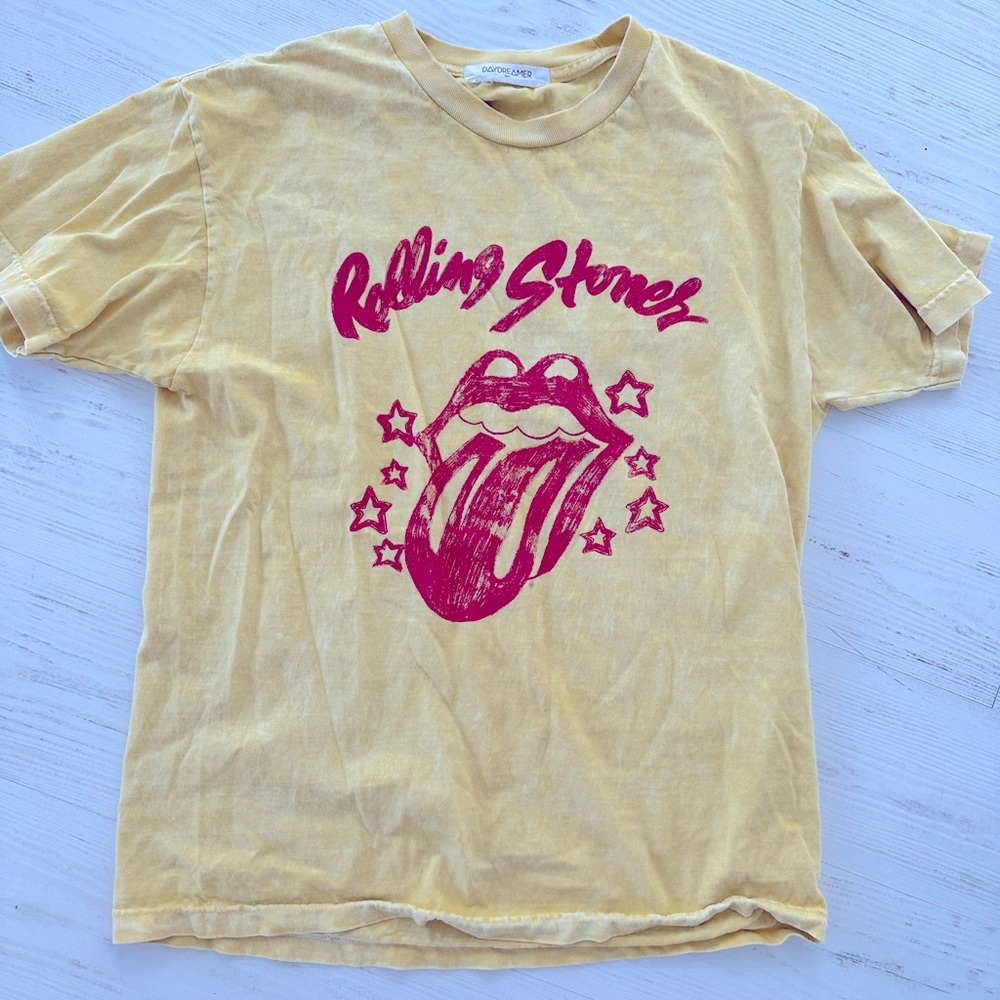 Free People Rolling Stones tshirt